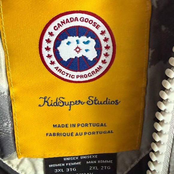 Canada Goose x KidSuper X NBA Crofton Puffer 'Multicolor' - Picture 4 of 9